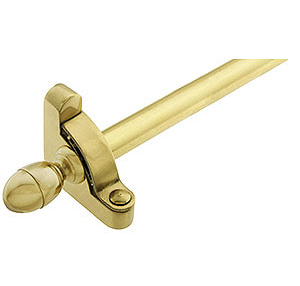 Heritage Acorn Stair Rod - Brass